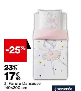 BUT Parure Danseuse 140x200 cm offre