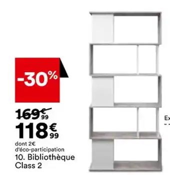 BUT Bibliothèque Class 2 offre