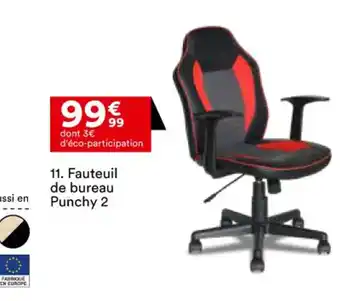 BUT Fauteuil de bureau Punchy 2 offre