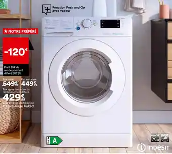 BUT Lave-linge hublot offre