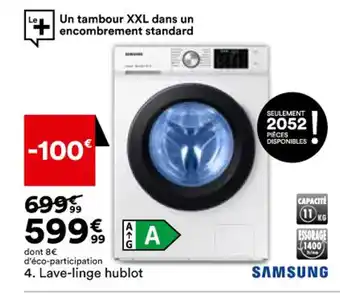BUT Lave-linge hublot offre