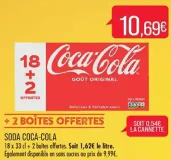 Match SODA COCA-COLA offre