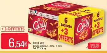 Match CURLY VICO offre