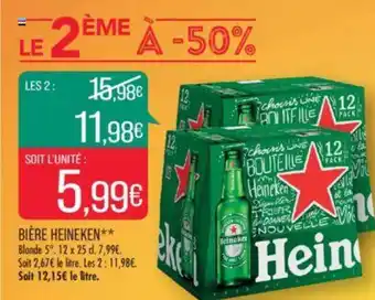 Match BIÈRE HEINEKEN offre
