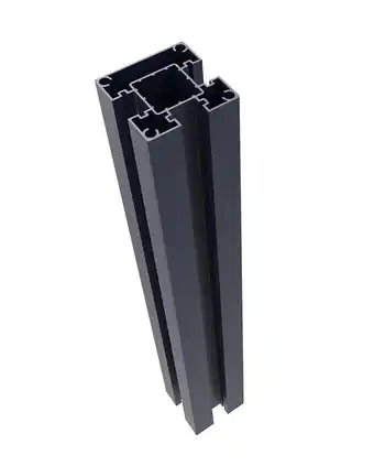 Brico Cash Poteau h185 cm box gris aluminium offre