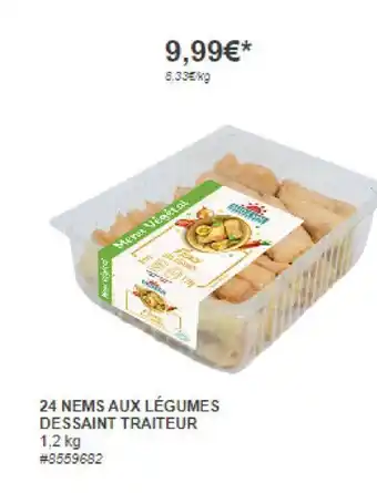 Costco 24 NEMS AUX LÉGUMES DESSAINT TRAITEUR offre