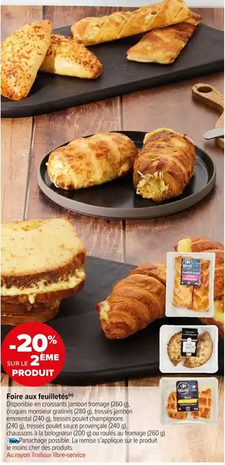 Carrefour Market Foire aux feuilletés(⁰) offre