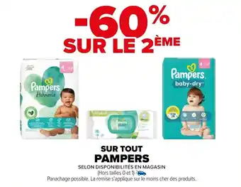 Carrefour Market SUR TOUT PAMPERS offre