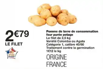 Monoprix Pomme de terre de consommation four purée potage offre