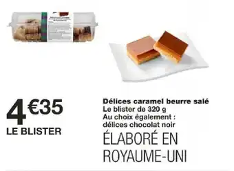 Monoprix Délices caramel beurre salé offre