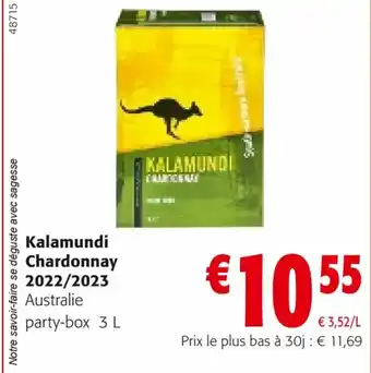 Colruyt Kalamundi Chardonnay 2022/2023 offre