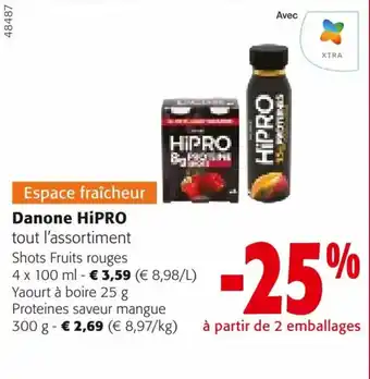 Colruyt Danone HiPRO offre