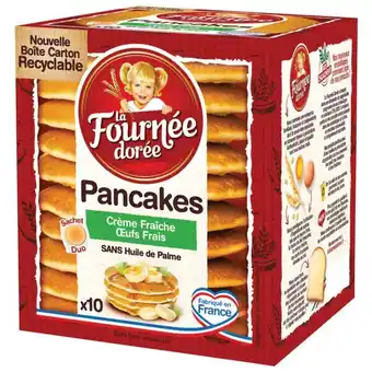Auchan Pancakes la fournée dorée offre