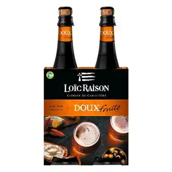 Auchan Cidre loic raison doux fruité offre