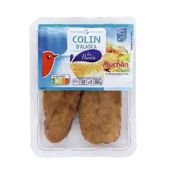 Auchan Panés de colin d'alaska auchan offre