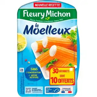 Auchan Surimi le moelleux fleury michon offre