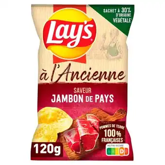 Chips à l'ancienne saveur jambon de pays lay's