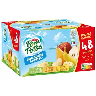 Auchan Compotes pom'potes offre