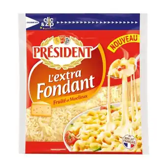 Auchan Râpé extra fondant président offre