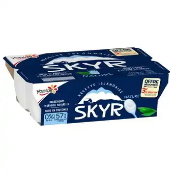 Auchan Skyr yoplait offre