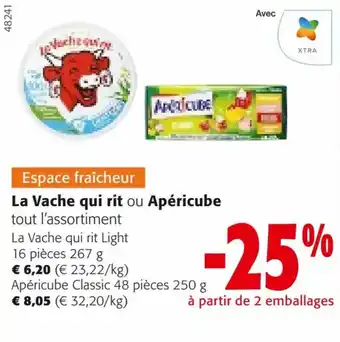 Colruyt La Vache qui rit ou Apéricube offre