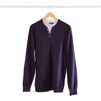Auchan Pull homme inextenso offre