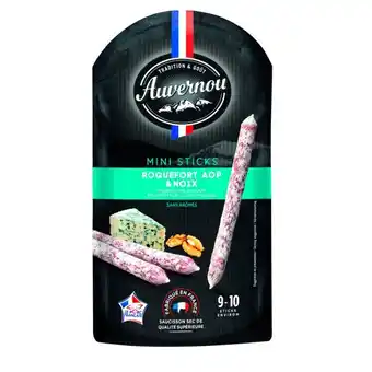 Auchan Mini sticks auvernou offre