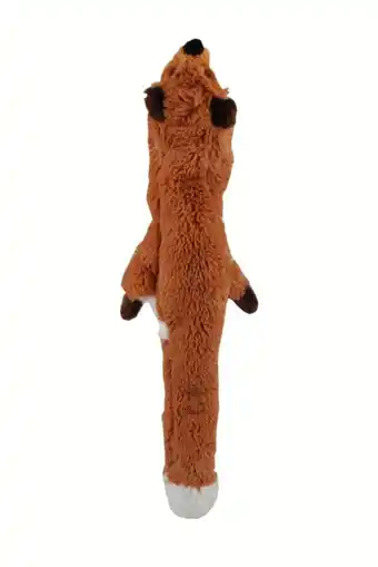 Jardiland Anka - jouet chien renard no stuffing l.22 x l.8 x h.3 cm offre