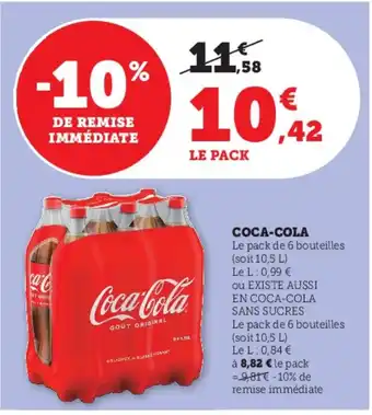 Super U COCA-COLA offre