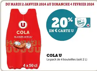 Super U COLA U offre