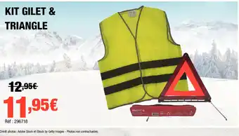 Autobacs KIT GILET & TRIANGLE offre