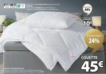 JYSK COUETTE SYNTHÉTIQUE ULVIK offre