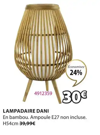 JYSK LAMPADAIRE DANI offre