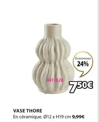 JYSK VASE THORE offre