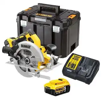 Brico Cash Scie circulaire dewalt dcs570p2 xr 18v (2x5ah) li-ion brushless offre