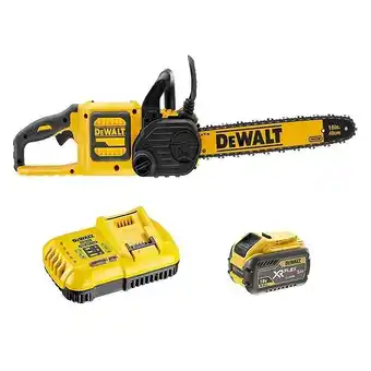 Brico Cash Tronçonneuse dewalt dcm575x1-qw xr flexvolt 54v 9ah 40cm offre