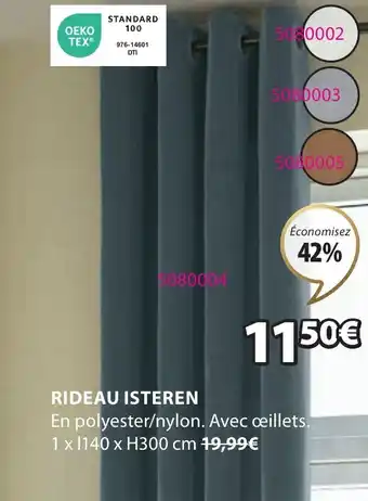 JYSK RIDEAU ISTEREN offre