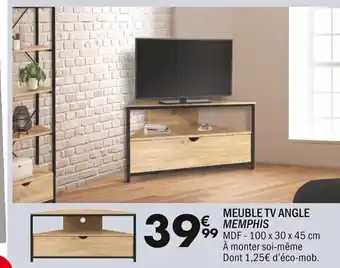 La Foir'Fouille MEUBLE TV ANGLE MEMPHIS offre