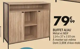 La Foir'Fouille BUFFET ALIAJ offre