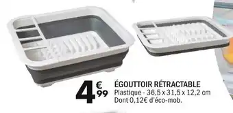 ÉGOUTTOIR RÉTRACTABLE