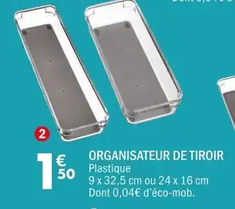 La Foir'Fouille ORGANISATEUR DE TIROIR Plastique offre