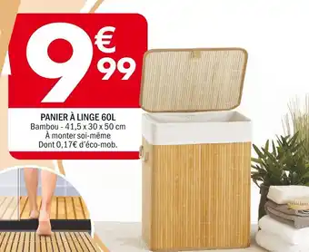La Foir'Fouille PANIER À LINGE 60L offre