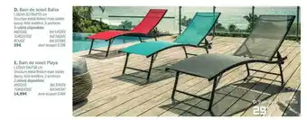 Gifi Bain De Soleil Bahia, Bain De Soleil Playa offre
