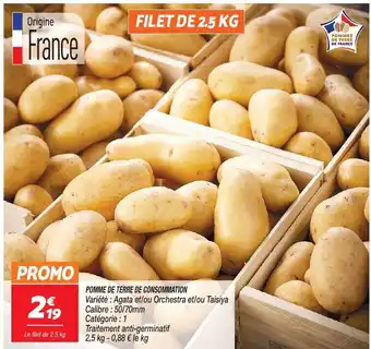 Netto POMME DE TERRE DE CONSOMMATION offre