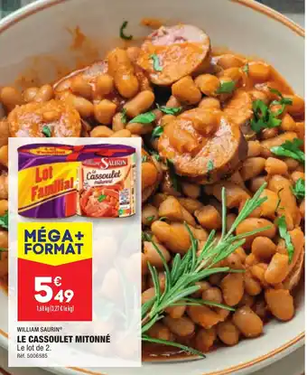 ALDI LE CASSOULET MITONNÉ offre