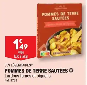 ALDI POMMES DE TERRE SAUTÉES → offre