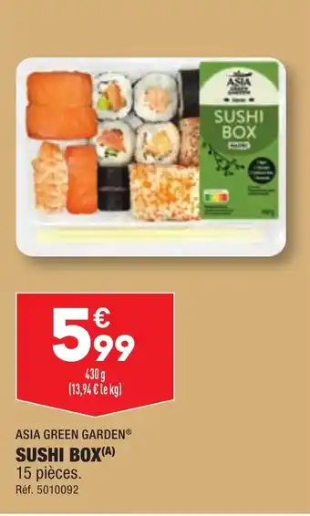 ALDI ASIA GREEN GARDENⓇ SUSHI BOX offre
