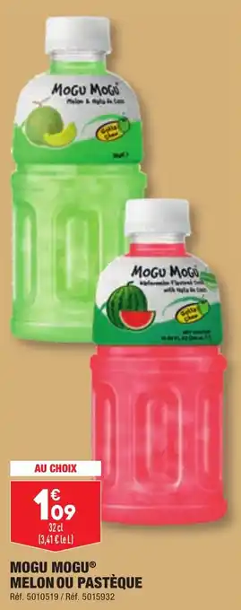 ALDI MOGU MOGUⓇ MELON OU PASTÈQUE offre