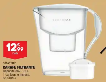 ALDI SODASTARⓇ CARAFE FILTRANTE offre