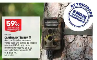 ALDI ROLLEIⓇ CAMÉRA EXTÉRIEUR offre